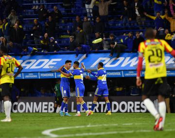 Boca ganó sobre la hora en una Bombonera caliente