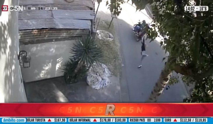 Violento ataque de motochorros: así arrastraron a una joven en Catamarca