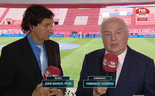 Fernando Niembro comentó el partido de Racing y otra vez lo liquidaron en Twitter: los mejores memes