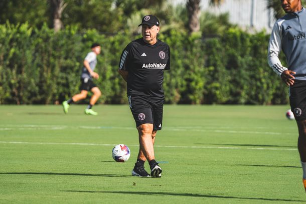 Tata Martino dirigió su primera práctica en Inter Miami