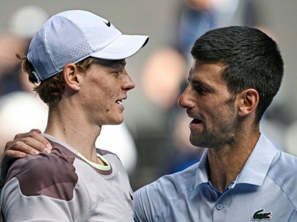 Novak Djokovic cayó ante Sinner y quedó eliminado del Abierto de Australia