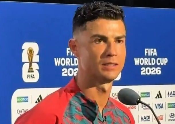 Cristiano Ronaldo evitó una pregunta sobre Messi tras su doblete con Portugal en el Mundial 2026