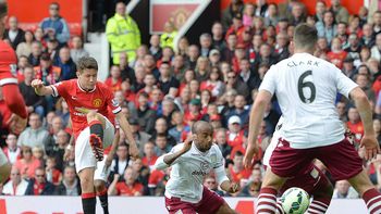 manchester united le gano al aston villa y sumo su quinto triunfo consecutivo manchester united le gano al aston villa y sumo su quinto triunfo consecutivo