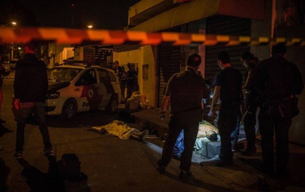 Baño de sangre en San Pablo: veinte muertos en dos horas