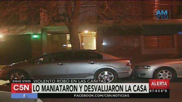 Maniataron y le desvalijaron la casa a un hombre en Las Cañitas