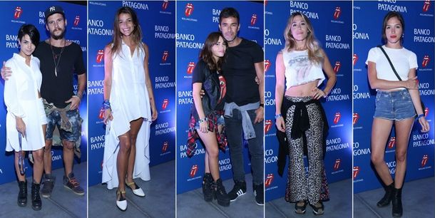 El look de los famosos en el segundo show de los Rolling Stones