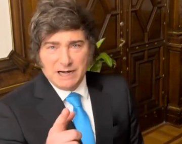 El mensaje grabado de Milei para fin de año: Por un 2026 que haga a la Argentina grande otra vez