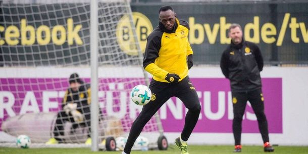 Usain Bolt en el Borussia Dortmund
