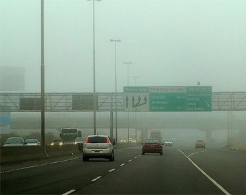 Día de heladas y niebla en la ciudad de Buenos Aires y alrededores