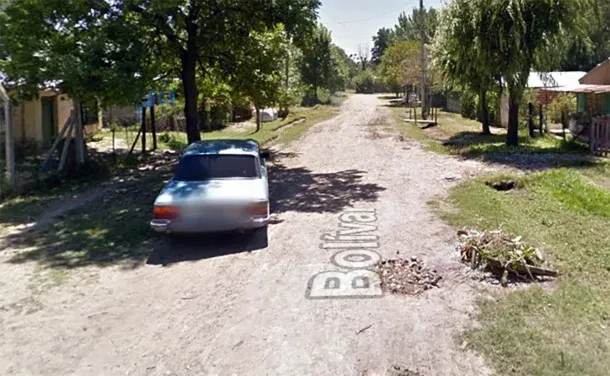 El crimen fue descubierto en la calle Bolivar al 600 en Francisco Álvarez