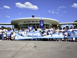 Familliares de tripulantes del ARA San Juan