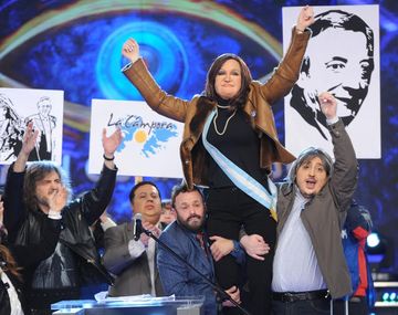 Cristina reapareció en  Gran Cuñado