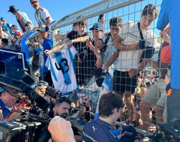 La locura argentina con Colapinto en el GP de EEUU de la F1