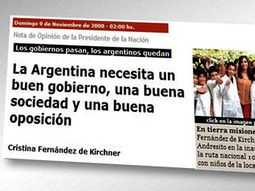 Cristina opina