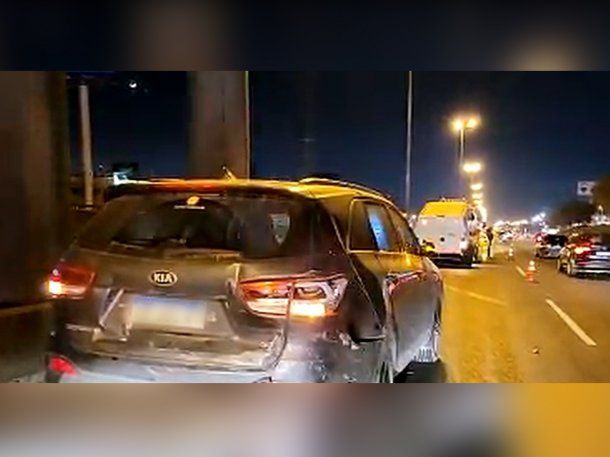 Quién es la famosa que se vio involucrada en el tremendo choque de hoy en Panamericana