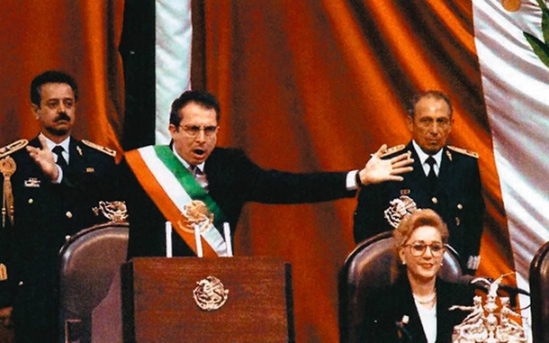 La postal que marcó la crisis del Tequila.