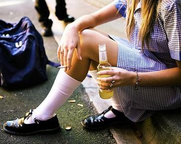 Alto consumo de alcohol en los adolescentes