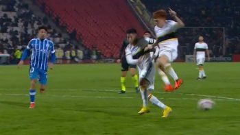 el choque de pol fernandez y barco en el area cuando boca tenia el descuento el choque de pol fernandez y barco en el area cuando boca tenia el descuento