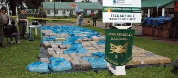 Secuestro récord de marihuana en Corrientes: incautan 8.500 kilos de droga
