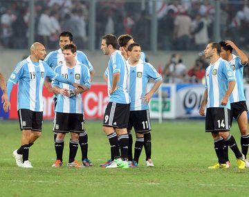 Argentina jugó mal y empató con Perú