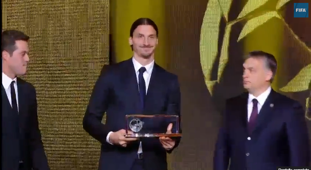 La chilena de Zlatan Ibrahimovic fue el mejor gol de año