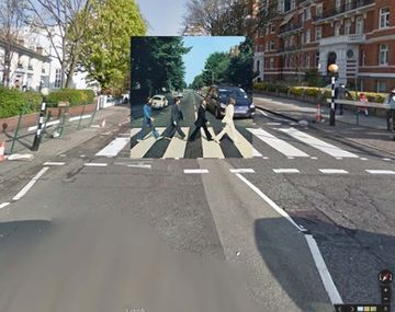 Gracias a Google Street View reviven las tapas de álbumes clásicos de la historia del rock
