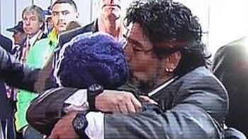 Dalma y Diego Maradona