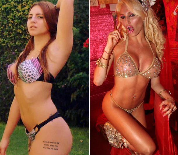 Se amigaron y la estudiante hot filmó desnuda a Vicky Xipolitakis