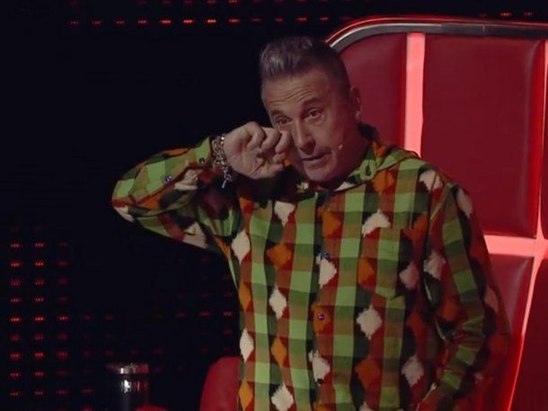 Ricardo Montaner se emocionó al escuchar a su nieta en La Voz Argentina.