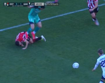 La insólita expulsión de Nelson Insfrán en el clásico de La Plata