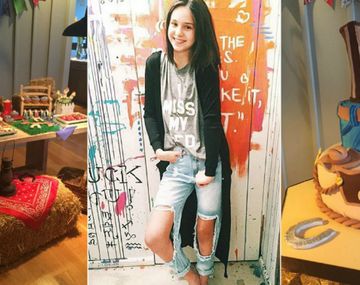 El campestre cumpleaños de Juana Tinelli