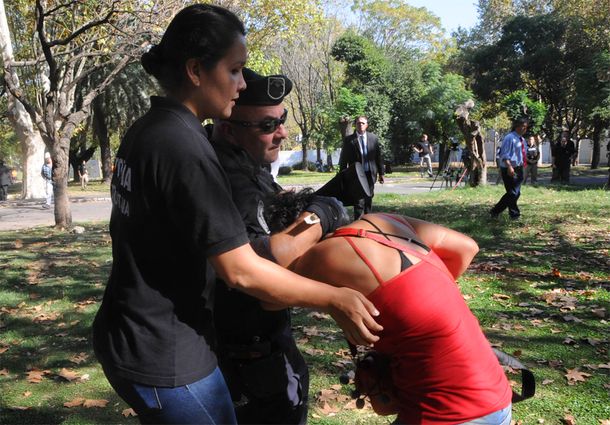 Las imágenes de la represión en el Borda