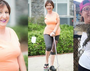 Una mujer se va a convertir en piedra