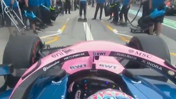 El festejo argentino de Franco Colapinto cuando se enteró que entraba a Q3 en el Gran Premio de Canadá El festejo argentino de Franco Colapinto cuando se enteró que entraba a Q3 en el Gran Premio de Canadá