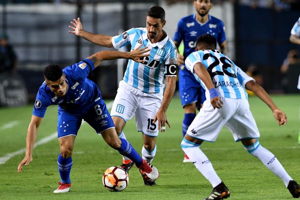 Racing y Cruzeiro en el Cilindro de Avellaneda