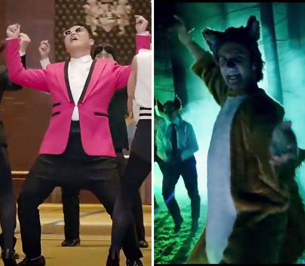 ¿Cuáles fueron los videos más vistos en YouTube en 2013?