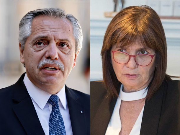 Patricia Bullrich cruzó a Alberto Fernández por sus críticas a Javier Milei