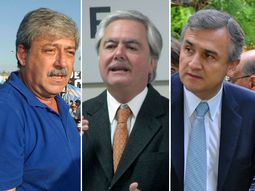 Eduardo Buzzi, Federico Pinedo y Gerardo Morales Eduardo Buzzi, Federico Pinedo y Gerardo Morales