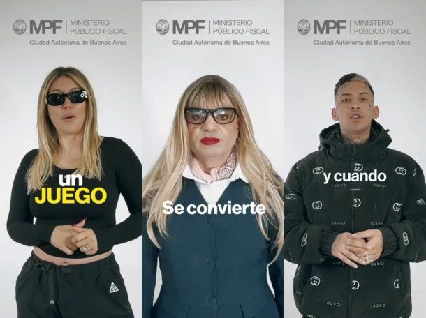 Wanda Nara, L-Gante y otros influencers grabaron un video para advertir sobre los peligros de las apuestas ilegales