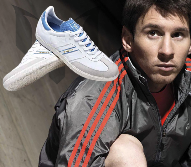 Lionel Messi, con una línea propia de zapatillas