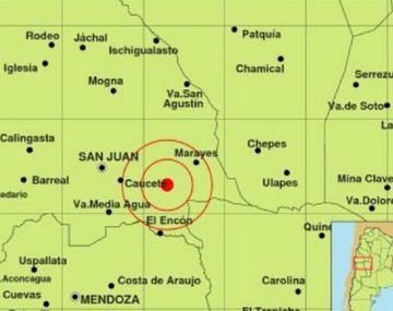 Fuerte sismo sacudió a San Juan