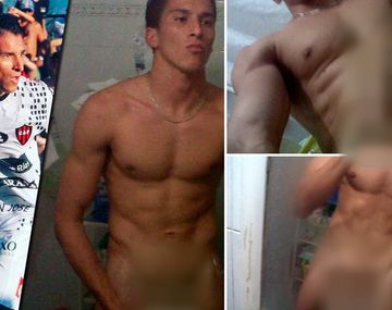 Aparecieron fotos de Lautaro Geminiani totalmente desnudo