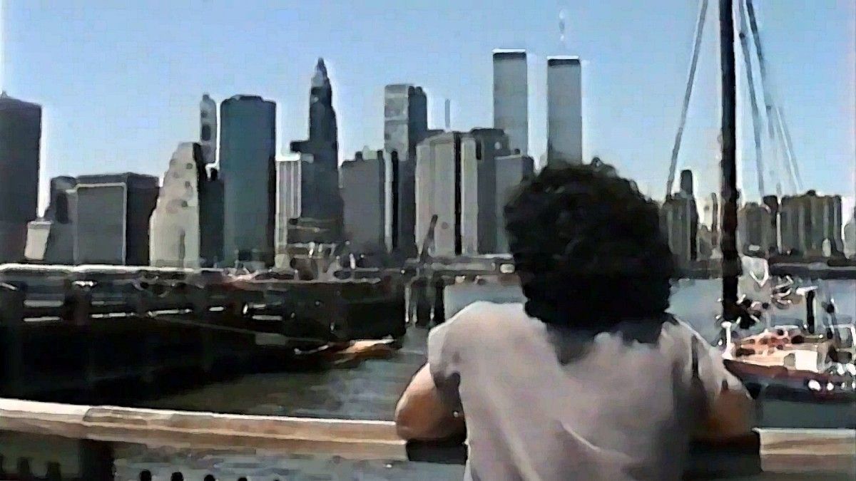 The unpublished video of Diego Maradona walking through New York to the rhythm of the Bee Gees