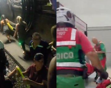 Pánico en el subte porteño: una formación atropelló a un hombre de 80 años