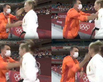 La violenta forma de motivar a una judoca por parte de su entrenador