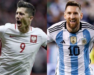 Qué dijo el DT de Polonia sobre el duelo entre Lewandowski y Messi