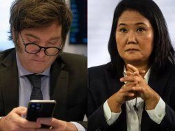 El mensaje de Javier Milei tras confirmarse el triunfo de Keiko Fujimori El mensaje de Javier Milei tras confirmarse el triunfo de Keiko Fujimori