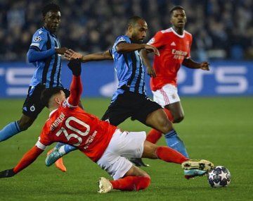 Cómo ver en vivo al Benfica de Nicolás Otamendi vs Brujas