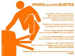 los usuarios del subte siguen con la idea de no pagar boleto los usuarios del subte siguen con la idea de no pagar boleto