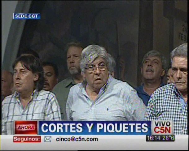 Hugo Moyano: El Gobierno debe escuchar